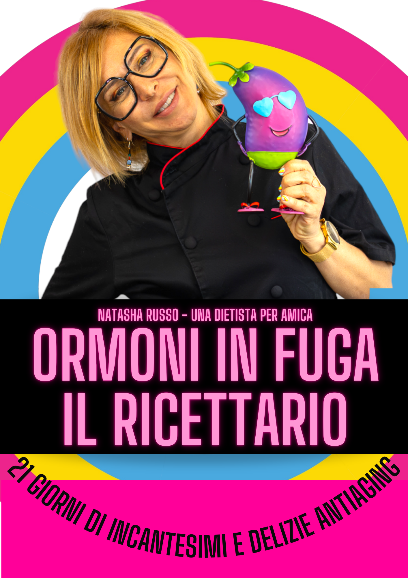 ORMONI IN FUGA: Il primo VIDEOCORSO completo sulla Nutrizione Antiage con dieta di 3 settimane